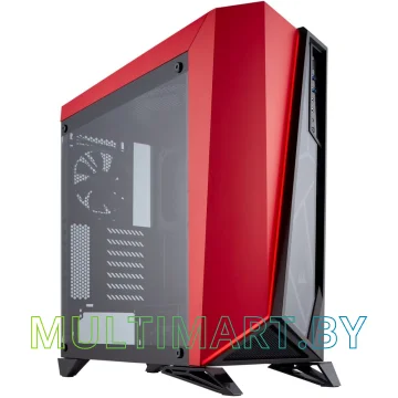 Корпус Corsair Carbide Series Spec-Omega (черный/красный) картинка 2